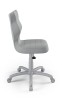 Krzesło dziecięce Petit wzrost 159 -188 cm velvet podstawa szara