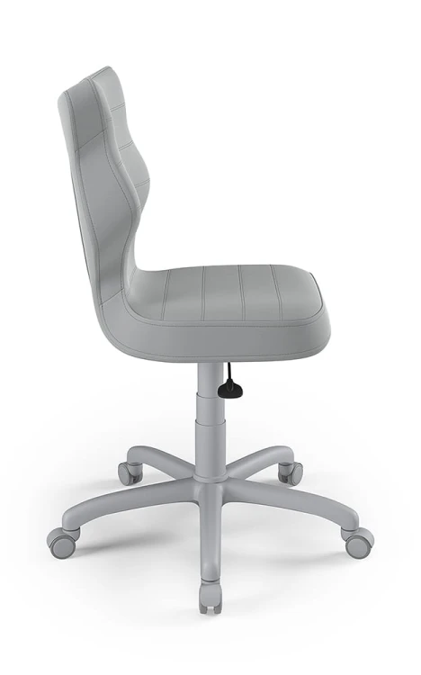 Krzesło dziecięce Petit wzrost 159 -188 cm velvet podstawa szara