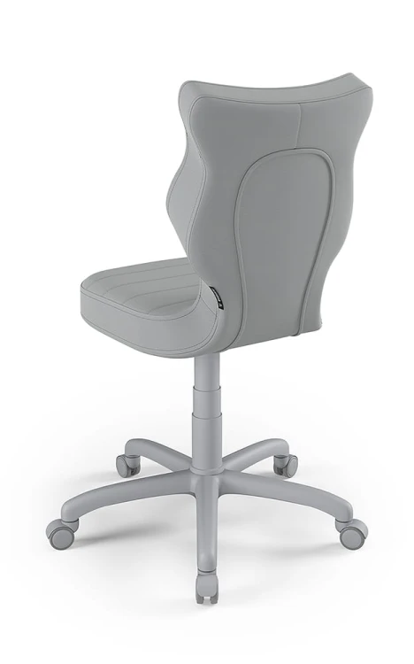 Krzesło dziecięce Petit wzrost 159 -188 cm velvet podstawa szara