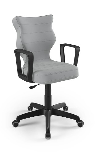 Krzesło młodzieżowe Norm wzrost 159-188 velvet podstawa czarna