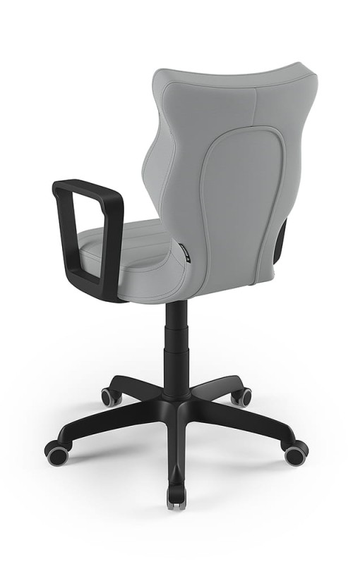 Krzesło młodzieżowe Norm wzrost 159-188 velvet podstawa czarna