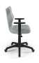 Krzesło młodzieżowe Duo wzrost 146 -176 cm velvet podstawa czarna