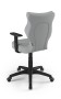 Krzesło młodzieżowe Duo wzrost 146 -176 cm velvet podstawa czarna