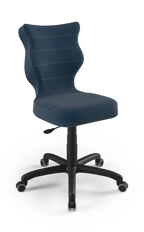 Krzesło dziecięce Petit wzrost 159 -188 cm velvet podstawa czarna Krzesło dziecięce Petit wzrost 159 -188 cm velvet podstawa czarna VT24