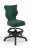 Krzesło dziecięce Petit z podnóżkiem wzrost 159 -188 cm velvet podstawa czarna VT05