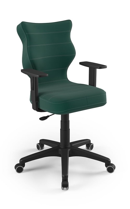 Krzesło młodzieżowe Duo wzrost 146 -176 cm velvet podstawa czarna VT05