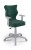 Krzesło młodzieżowe Duo wzrost 146 -176 cm velvet podstawa szara VT05