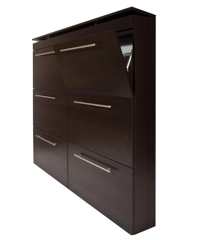 Szafka na buty Rema wisząca z metalowymi koszami