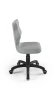 Krzesło dziecięce Petit wzrost wzrost 133-159 cm velvet podstawa czarna