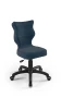 Krzesło dziecięce Petit wzrost wzrost 146 -176,5 cm velvet podstawa czarna VT24