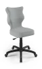 Krzesło dziecięce Petit wzrost wzrost 146 -176,5 cm velvet podstawa czarna VT03
