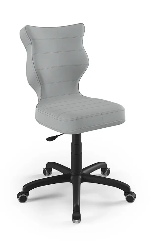 Krzesło dziecięce Petit wzrost wzrost 146 -176,5 cm velvet podstawa czarna VT03