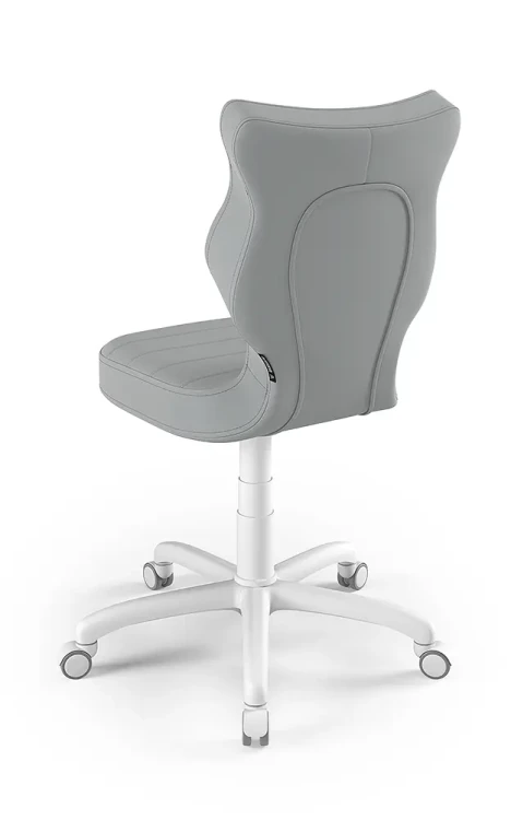 Krzesło dziecięce Petit wzrost wzrost 133-159 cm velvet podstawa biała