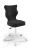 Krzesło dziecięce Petit wzrost wzrost 146 -176,5 cm velvet podstawa biała VT17