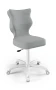 Krzesło dziecięce Petit wzrost 159 -188 cm velvet podstawa biała  VT03