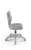 Krzesło dziecięce Petit wzrost 119-142 cm tkanina velvet podstawa szara VT03