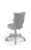 Krzesło dziecięce Petit wzrost 119-142 cm tkanina velvet podstawa szara VT03