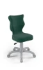 Krzesło dziecięce Petit wzrost wzrost 133-159 cm velvet podstawa szara VT05