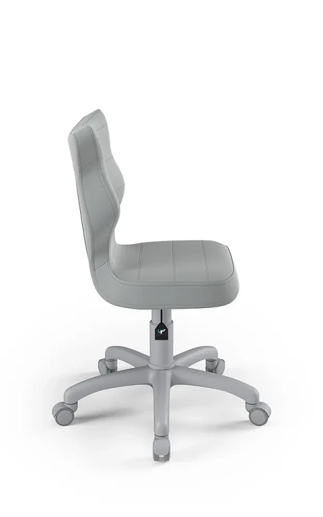 Krzesło dziecięce Petit wzrost wzrost 146 -176,5 cm velvet podstawa szara VT03