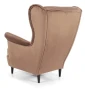 Fotel uszak Lord Velvet beżowy Bluvel 28