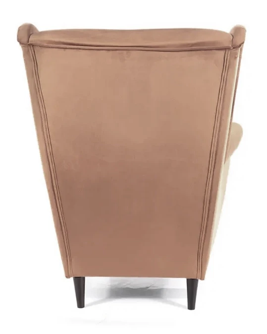 Fotel uszak Lord Velvet beżowy Bluvel 28