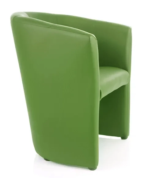 Fotel TM-1 ekoskóra zielony