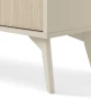Szafka RTV Forest beż piaskowy/jodełka scandi 158 cm