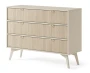 Komoda Forest beż piaskowy/jodełka scandi 106 cm