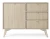Komoda Forest II beż piaskowy/jodełka scandi 106 cm