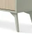 Regał witryna eukaliptus/jodełka scandi 160 cm