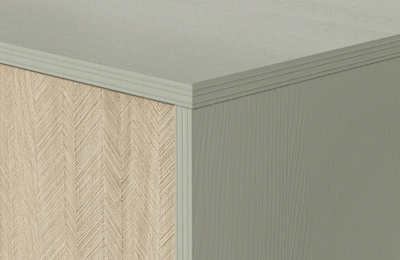 Komoda Forest eukaliptus/jodełka scandi 106 cm