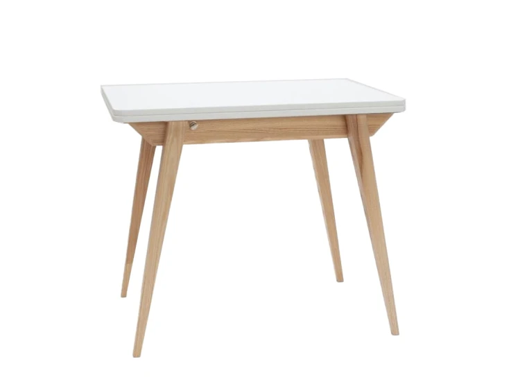 Stół rozkładany ENVELOPE 90-130 cm biały