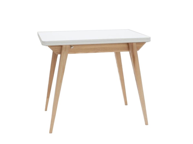 Stół rozkładany ENVELOPE 90-130 cm biały