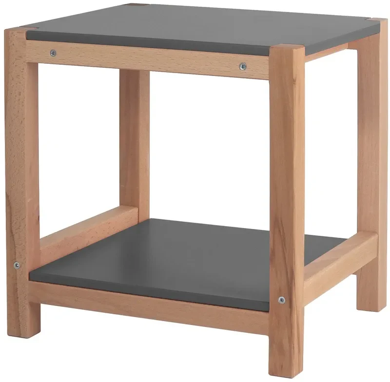 Stolik Pomocnik Stołek TRIVENTI 35x40x40 cm betonowy szary