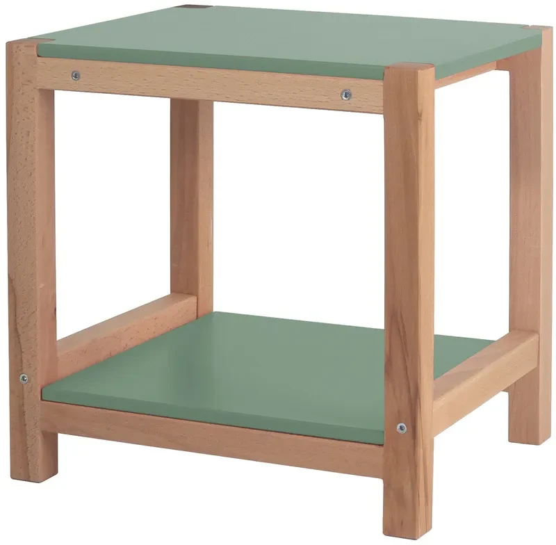 Stolik Pomocnik Stołek TRIVENTI 35x40x40 cm szałwiowy