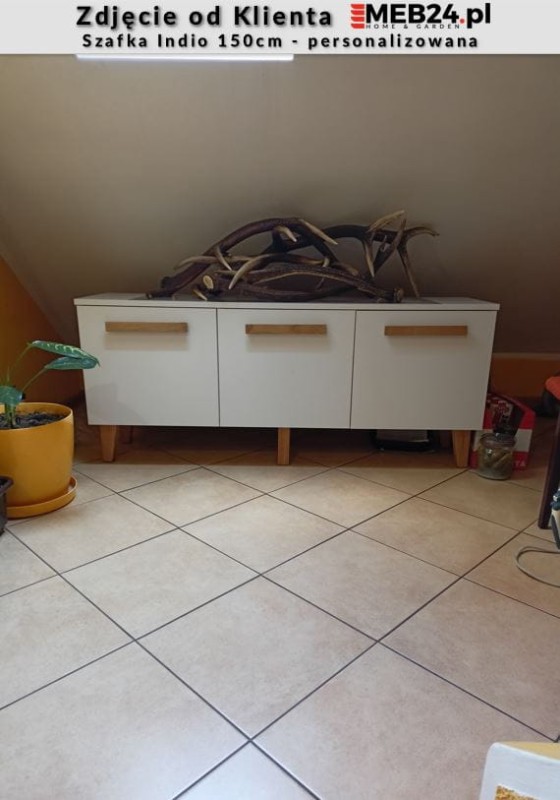 Szafka na buty Indio 150cm z funkcją siedziska - zdjęcie od klienta
