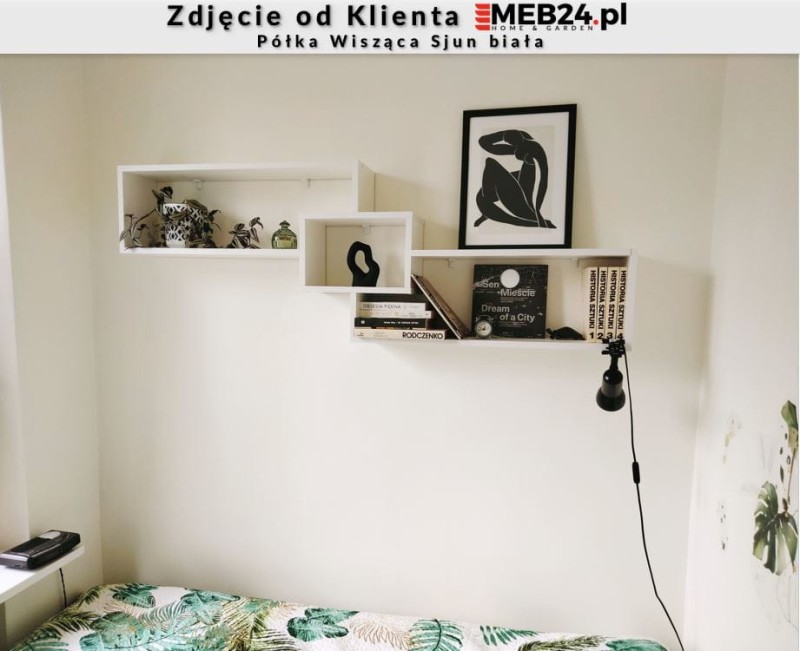 Półka Wisząca Sjun biała - zdjęcie od klienta