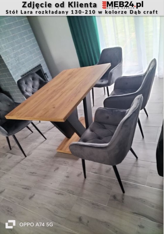 Stół Lara rozkładany 130-210 - zdjęcie od klienta