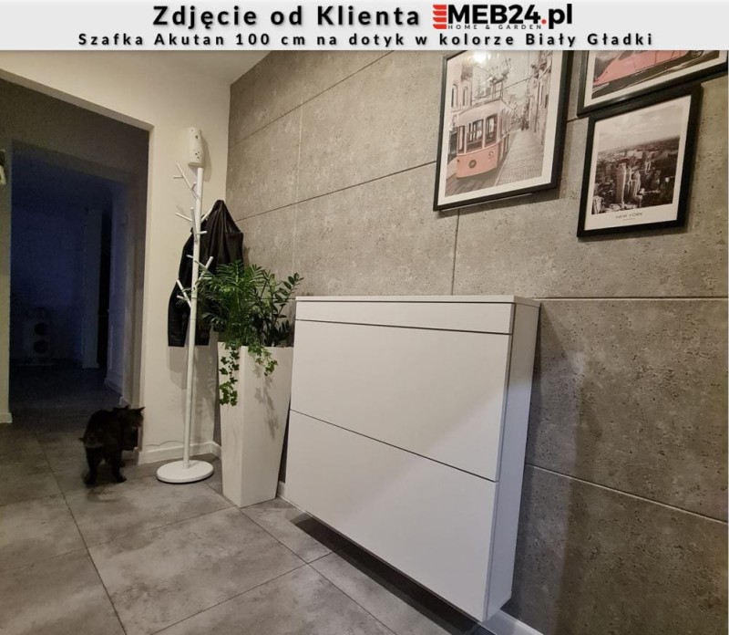 Szafka na buty Akutan 100 cm na dotyk - zdjęcie od klienta