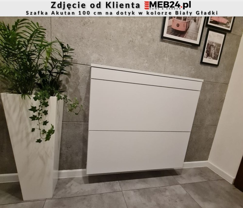 Szafka na buty Akutan 100 cm na dotyk - zdjęcie od klienta