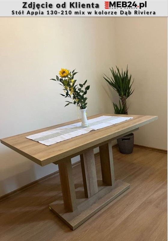 Stół Appia rozkładany 130-210 mix - zdjęcie od klienta