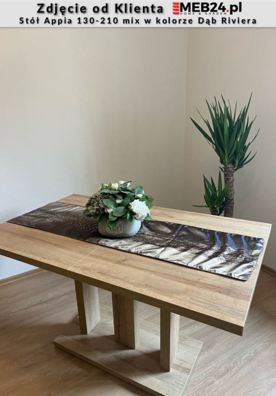 Stół Appia rozkładany 130-210 mix - zdjęcie od klienta