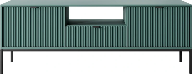 Szafka RTV Nova 154cm LABRADOR  uchwyty czarne