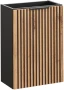 Szafka pod umywalkę Xilo 40 cm czarny / dąb wotan