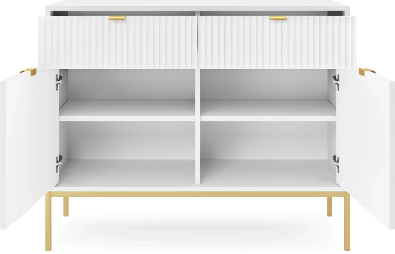 Komoda Nova 104 cm biała