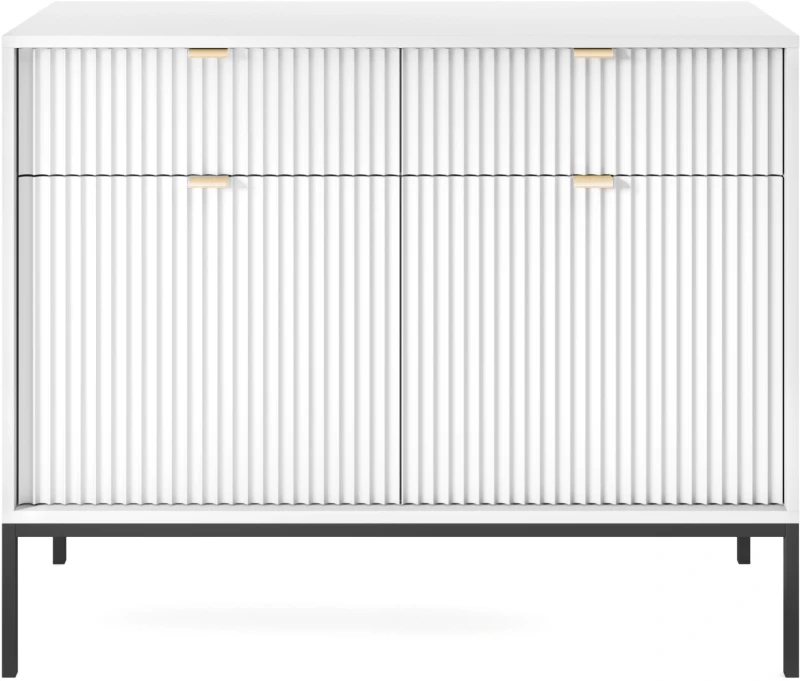 Komoda Nova 104 cm biała