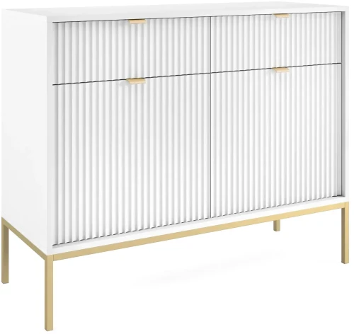 Komoda Nova 104 cm biała