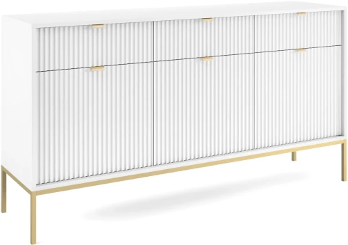 Komoda Nova 154 cm biała