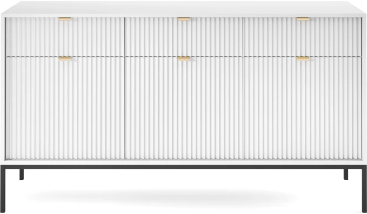 Komoda Nova 154 cm biała