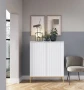 Komoda Nova 104 cm pojemna biała